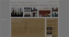 Desktop Screenshot of dodgeandcoxworldwide.com